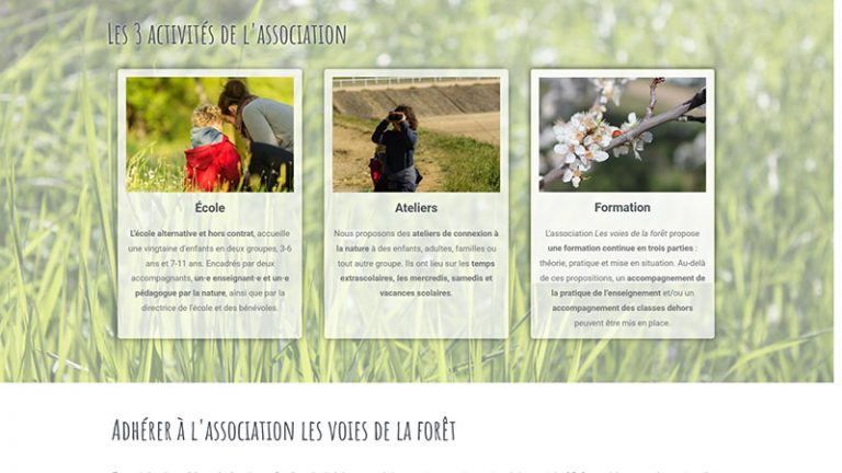 Page d'accueil
