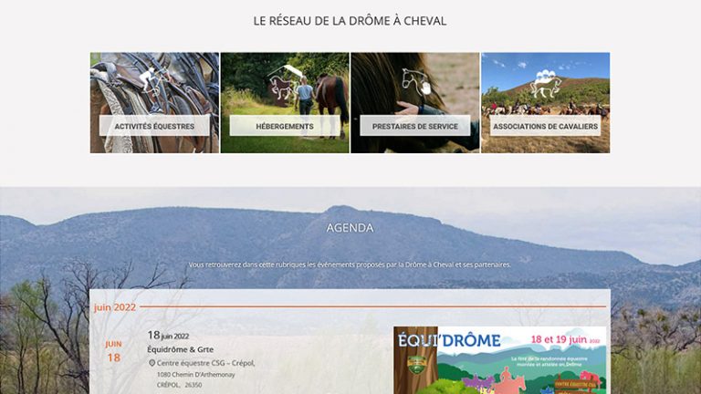 Page d'accueil