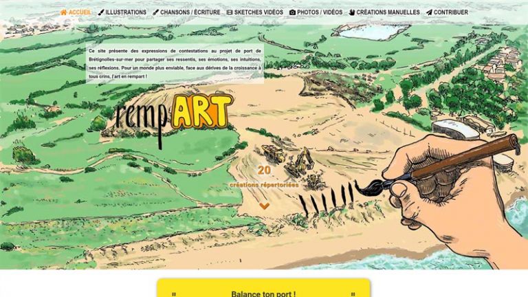Page d'accueil