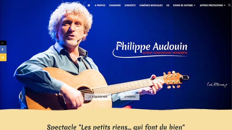 Page d'accueil